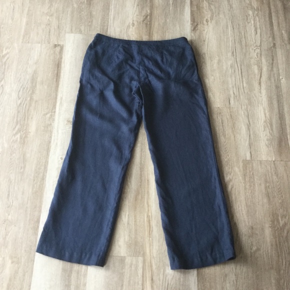 Tommy Bahama Linen Pants Navy Blue 34x29 - Picture 2 of 5